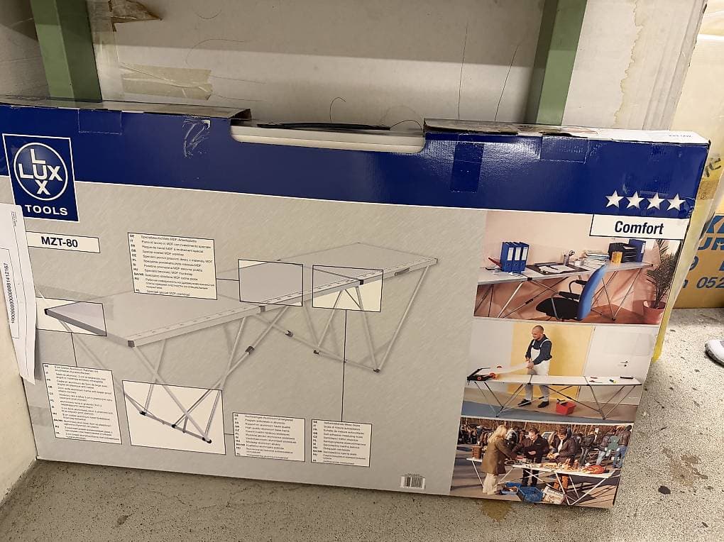 Tapezier-Tisch ausklappbar