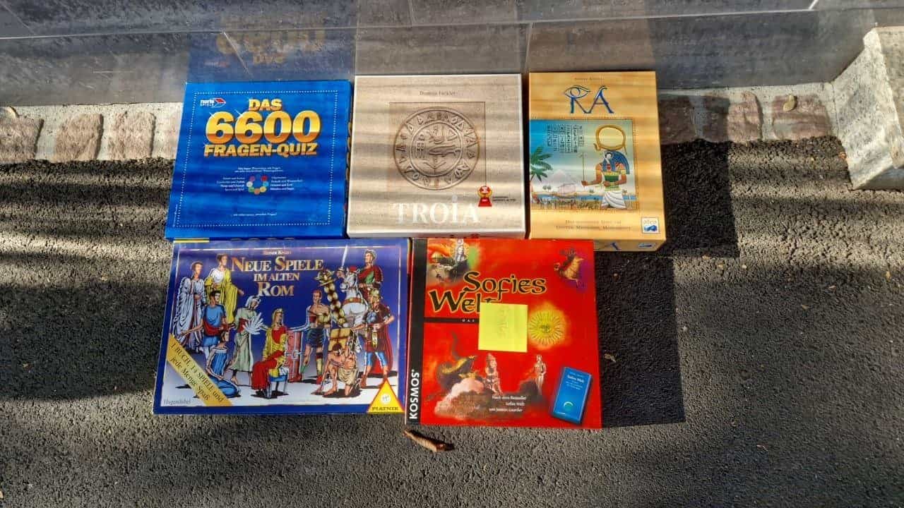 Spiele und Gesellschaftsspiele zu verschenken