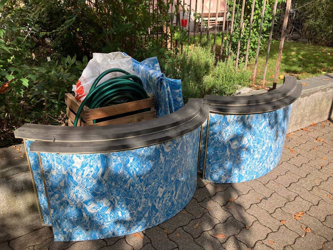 Geburtspool komplett (aufblasbar, mit Zubehör)