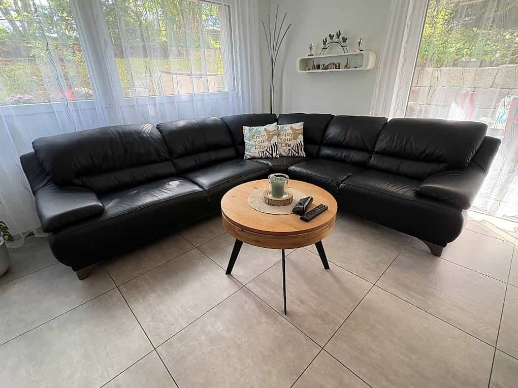 Echtlededersofa Gratis