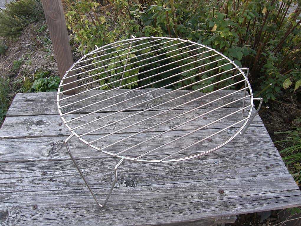 Grill Rost Edelstahl mit abnehmbarem Griff