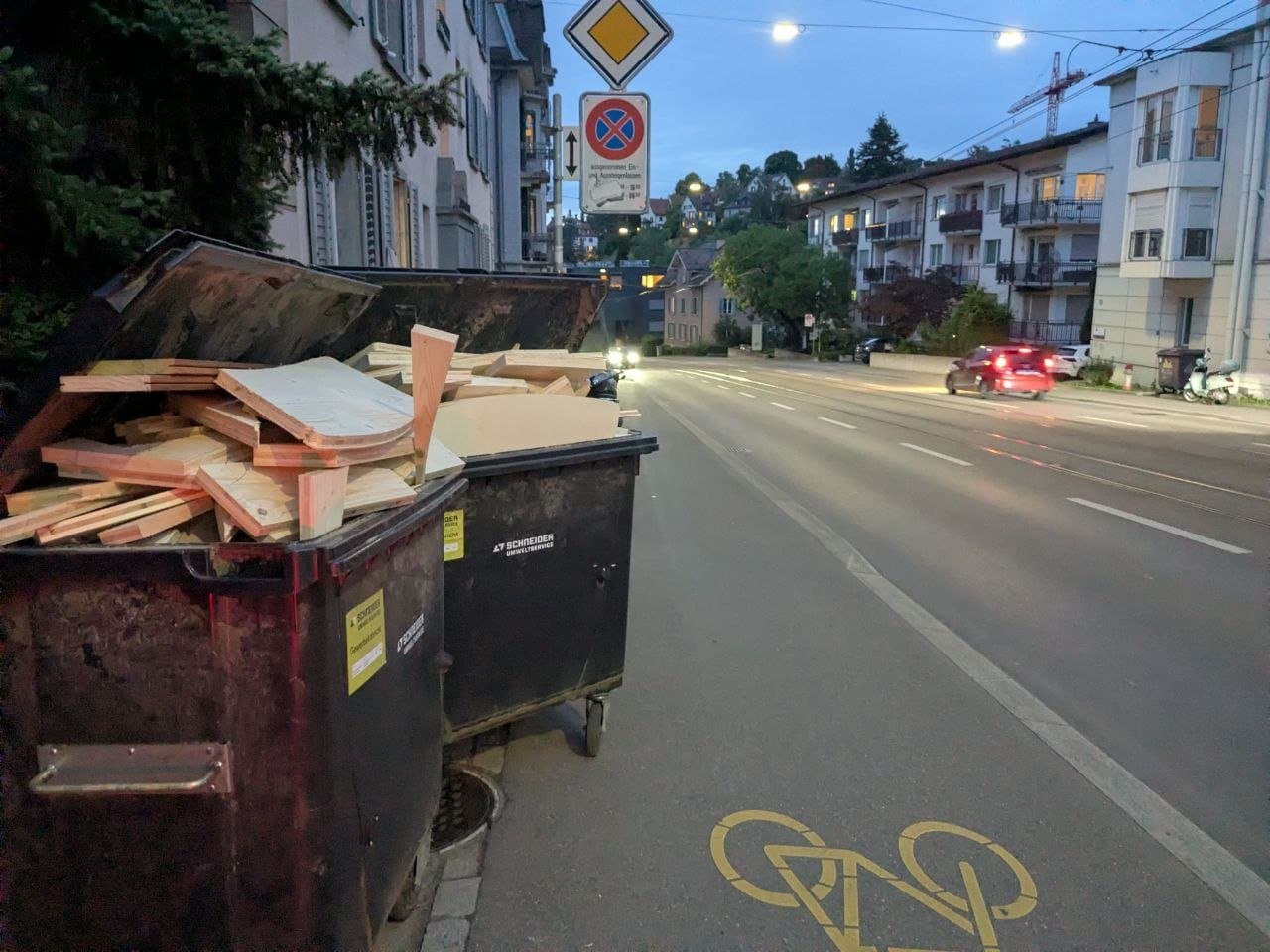 Holzanschnitte zu verschenken