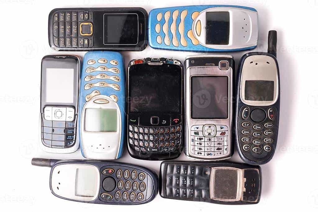Ne jetez pas vos anciens téléphones portables