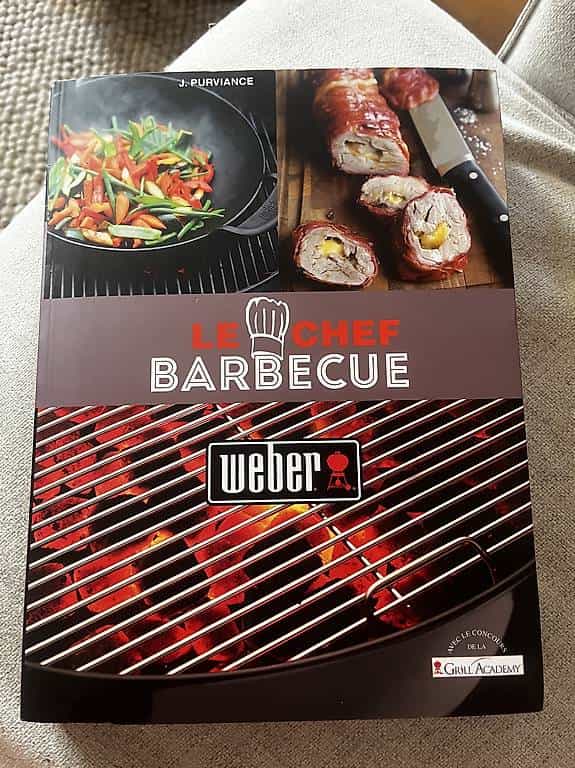 Livre de cuisine pour barbecue