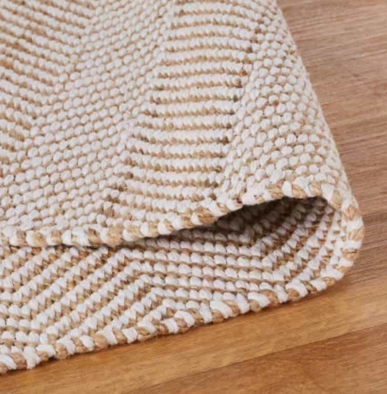 Tappeto gratis, juta e cotone, 160x230cm