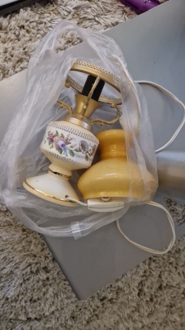 Vintage Porzellan Parfümzerstäuber