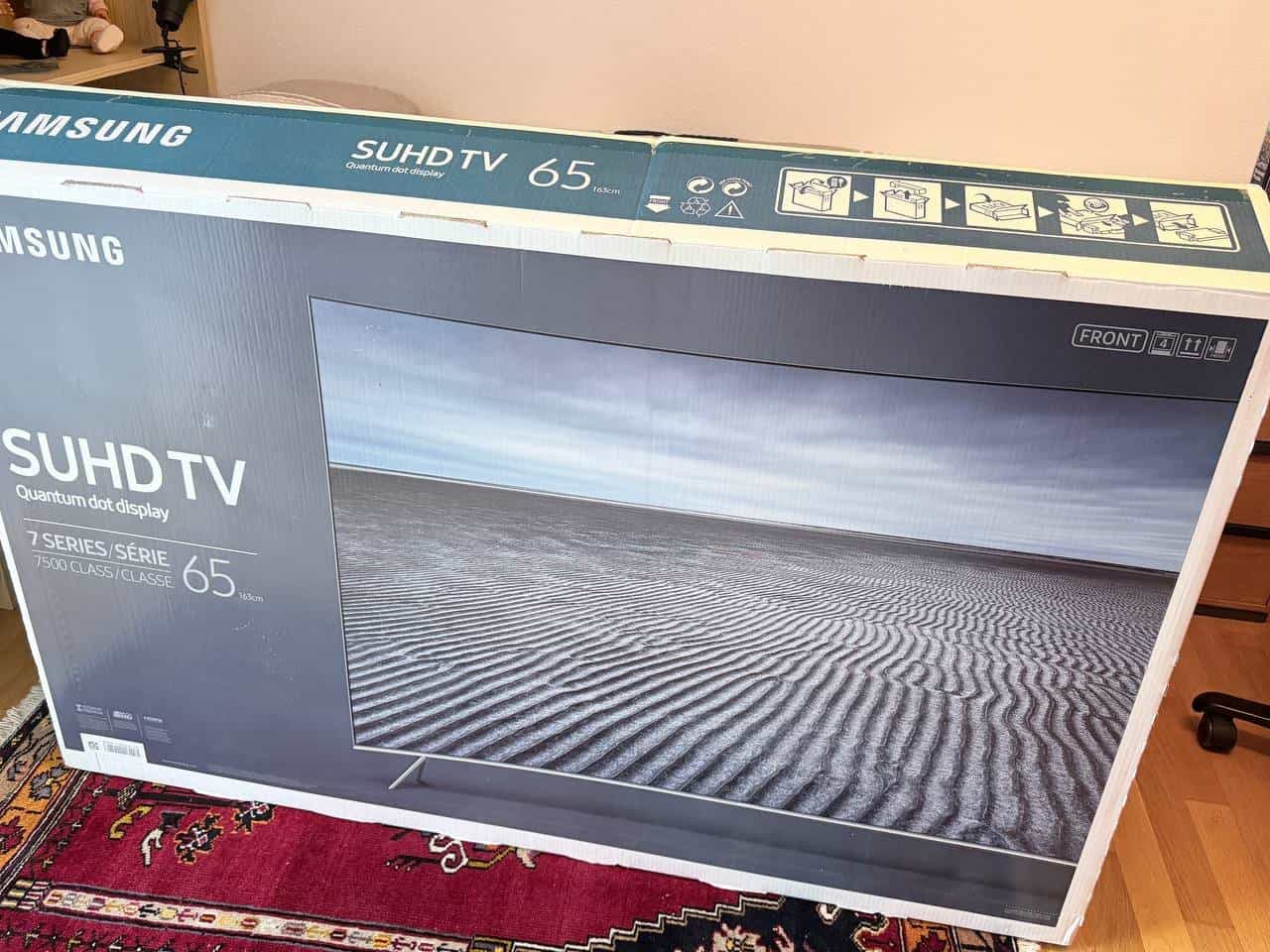 65" Samsung SUHD TV (7500 Serie)