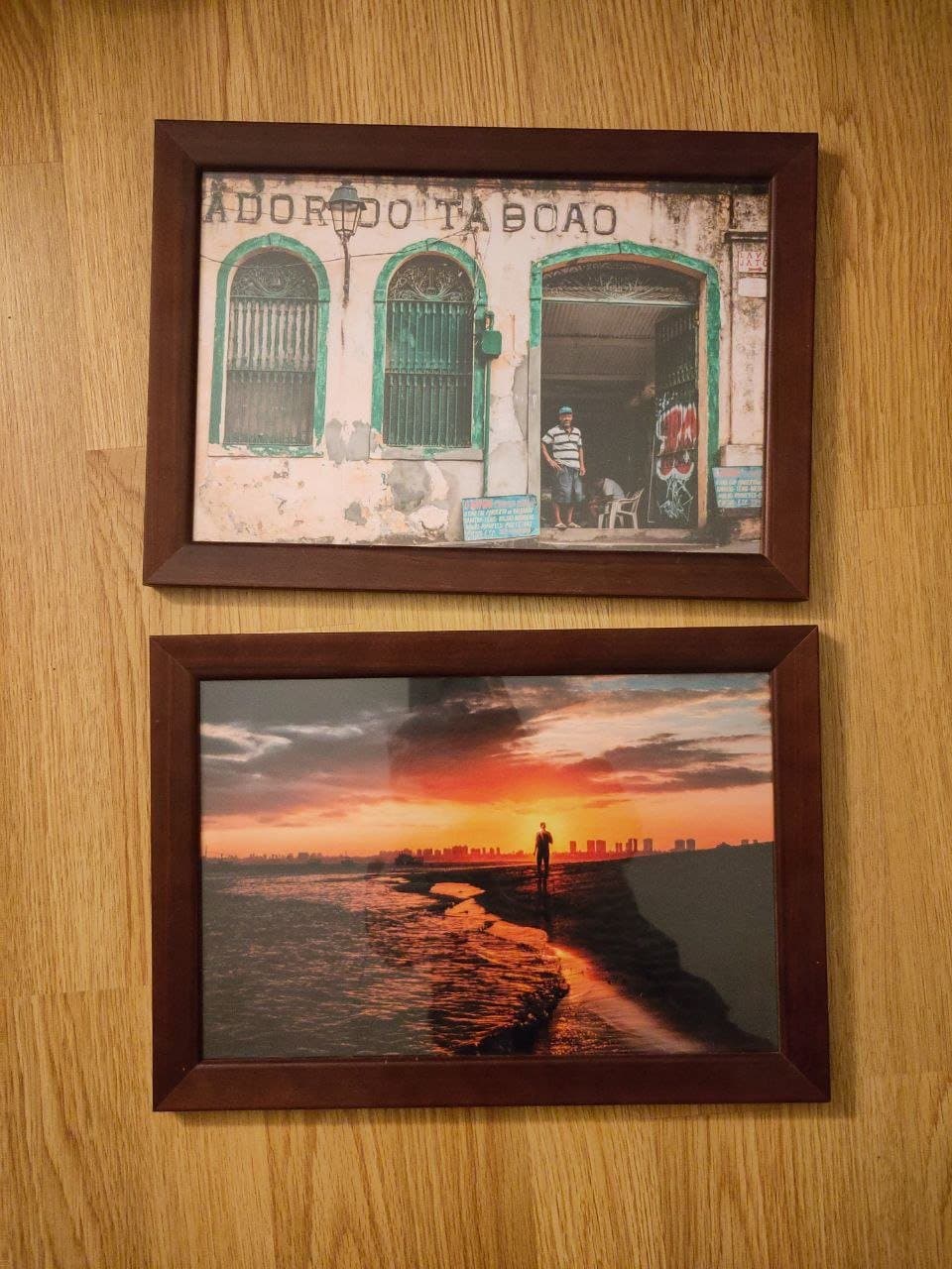 Zwei Bilder, ca. 34x23cm