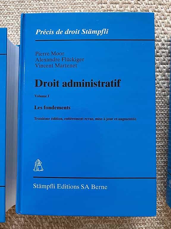 Droit, livres juridiques, Stämpfli