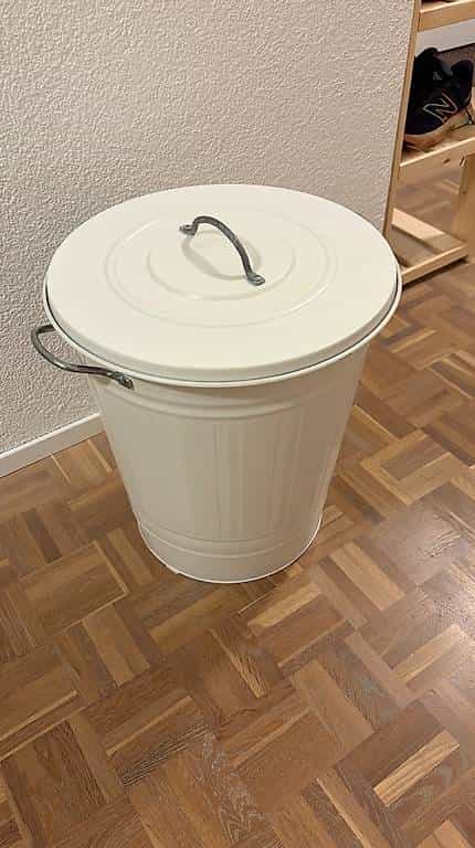 IKEA Wäschetopf aus Metall