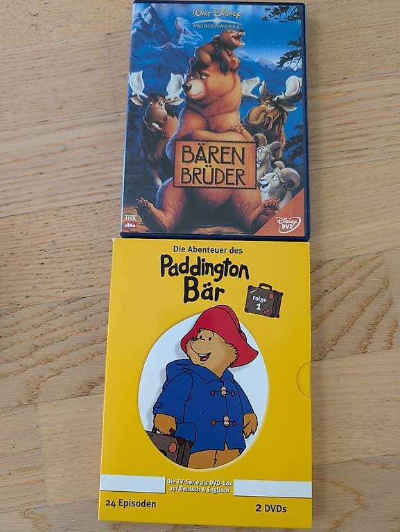 DVD Set Paddington Bär + Bärenbrüder