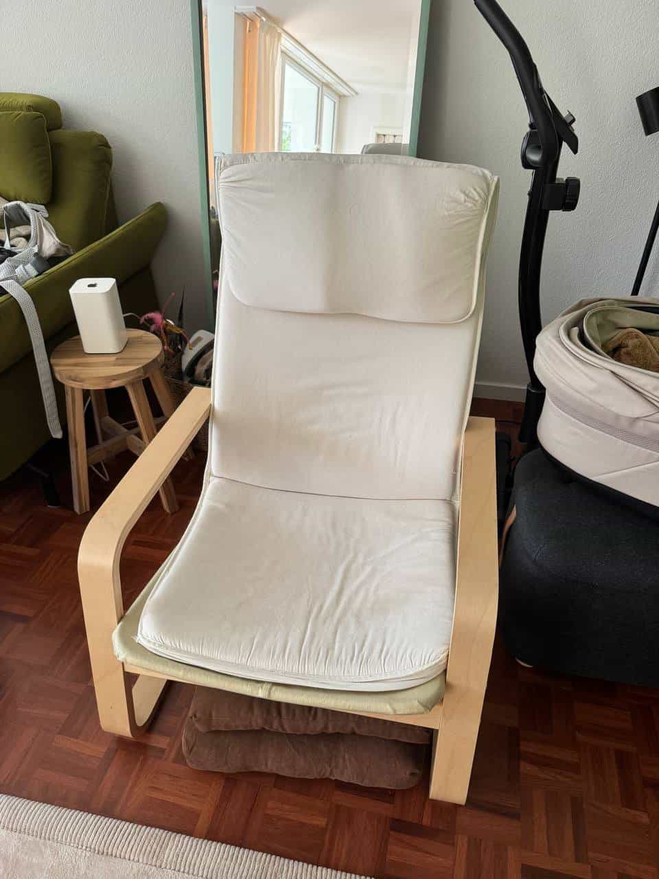Ikea Sessel mit Bezug