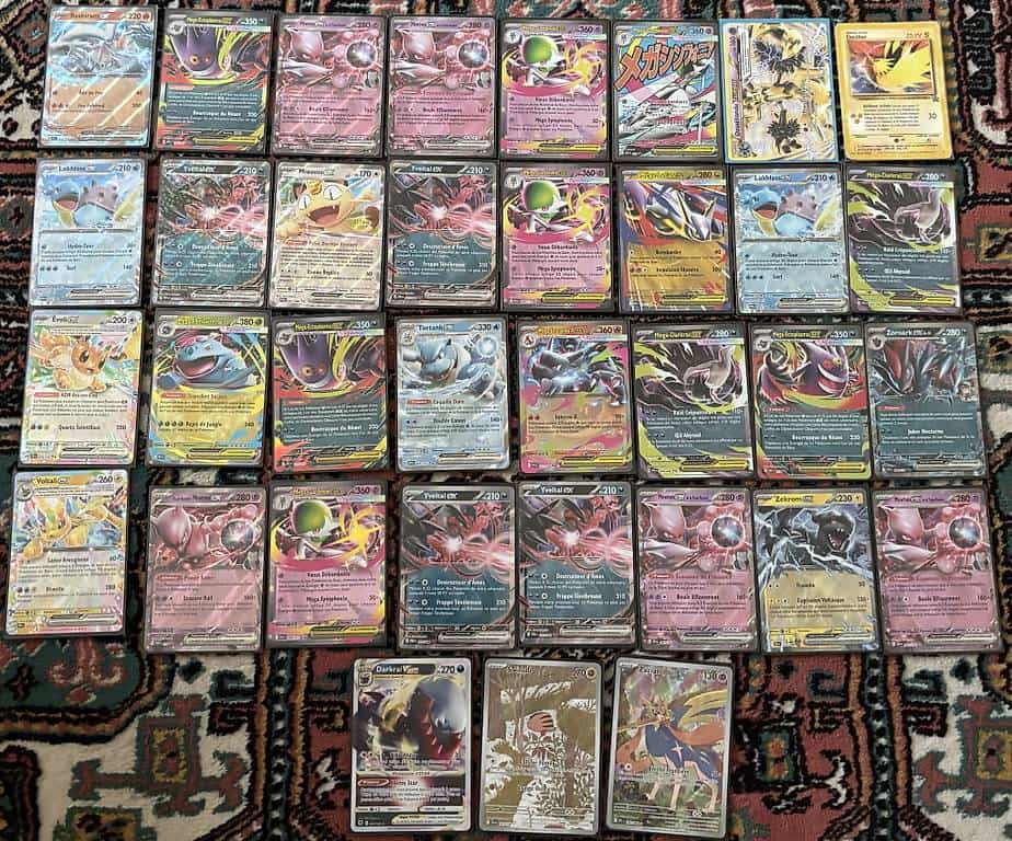 Cartes pokémons 25 ans !!!