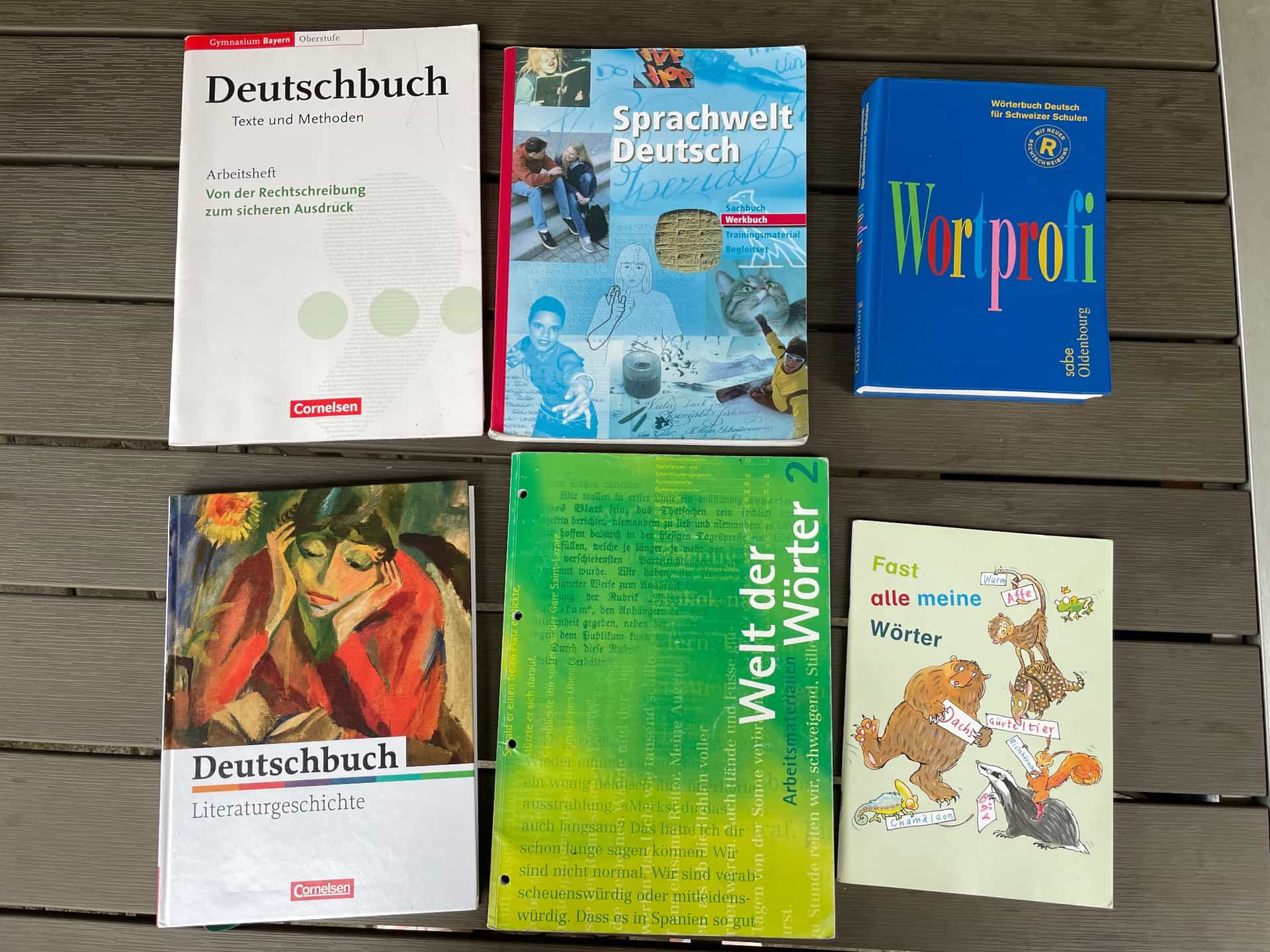 Deutschbücher und Lektüren Gymnasium, Set