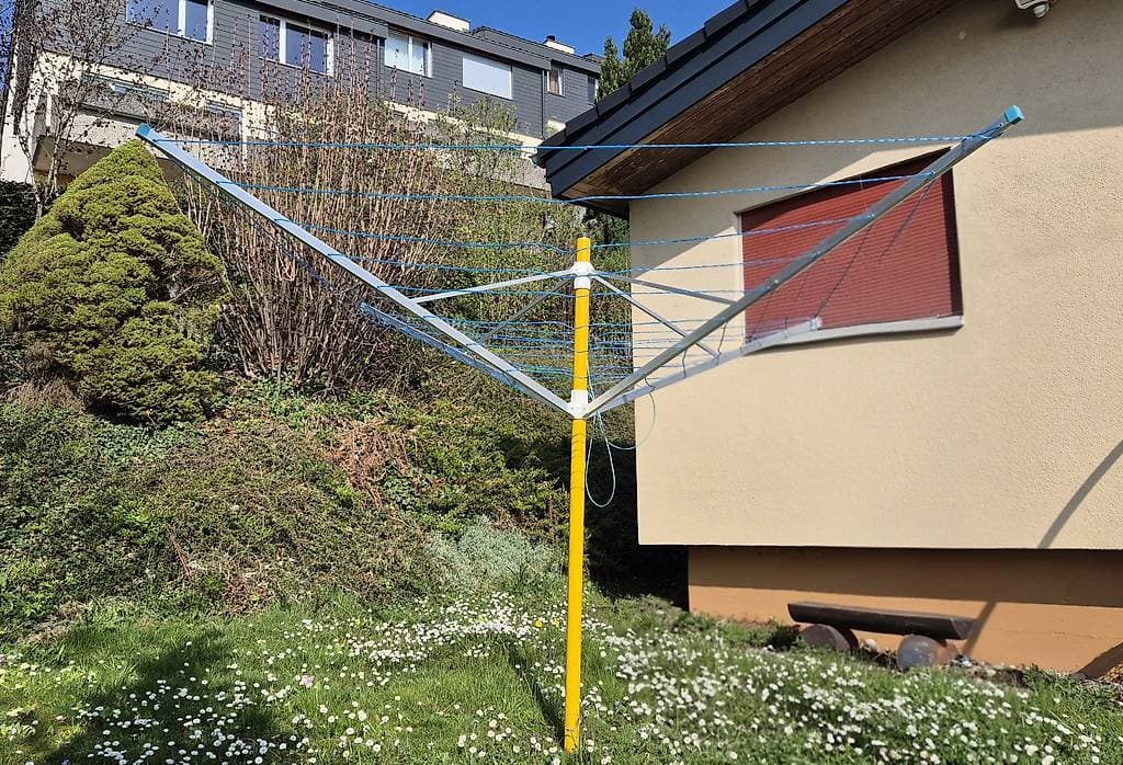 *GRATIS* STEWI Wäschespinne ohne Sockel