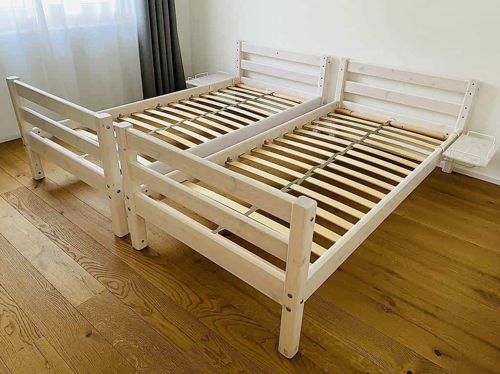 Flexa Bett weiss, 2 Stk. GRATIS
