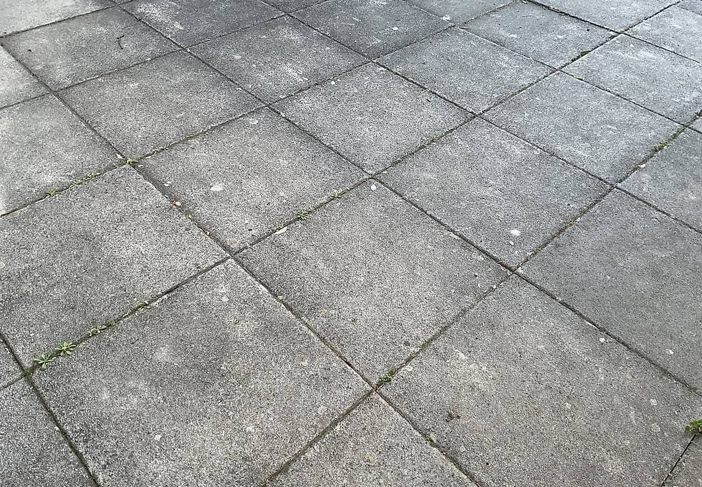 À donner dalle de jardin béton