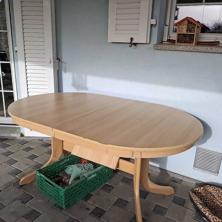 Table ovale