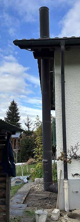 isoliertes Kaminrohr