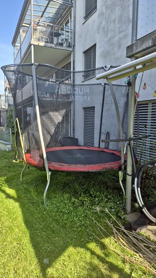 Gratis Hudora Trampolin