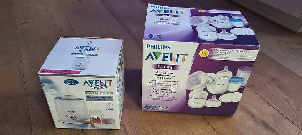 Tire-lait, biberons en verre et chauffe biberon