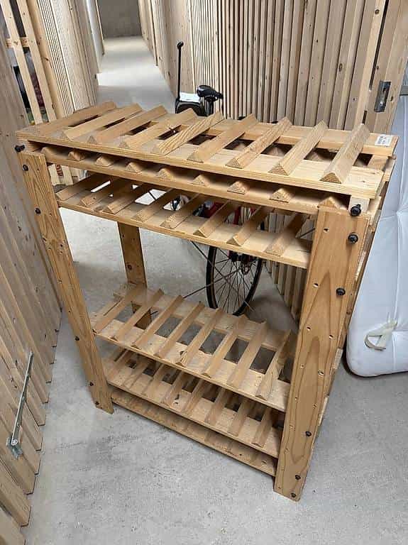 Etagère pour bouteilles de vin