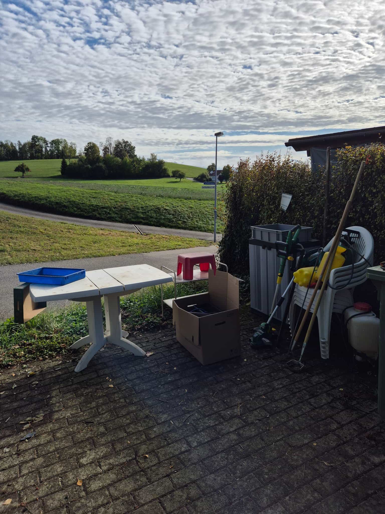 Viele Gartensachen