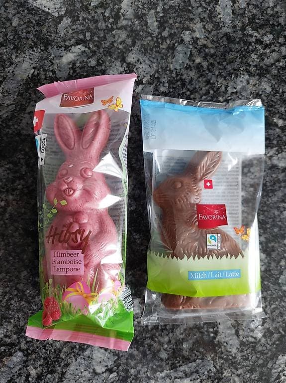 Schoggi Osterhasen, GRATIS
