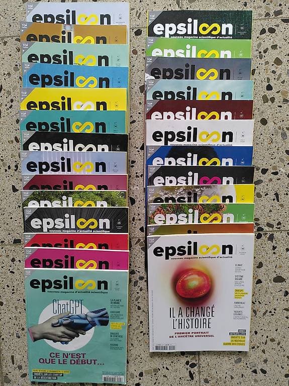 Magazine scientifique epsiloon