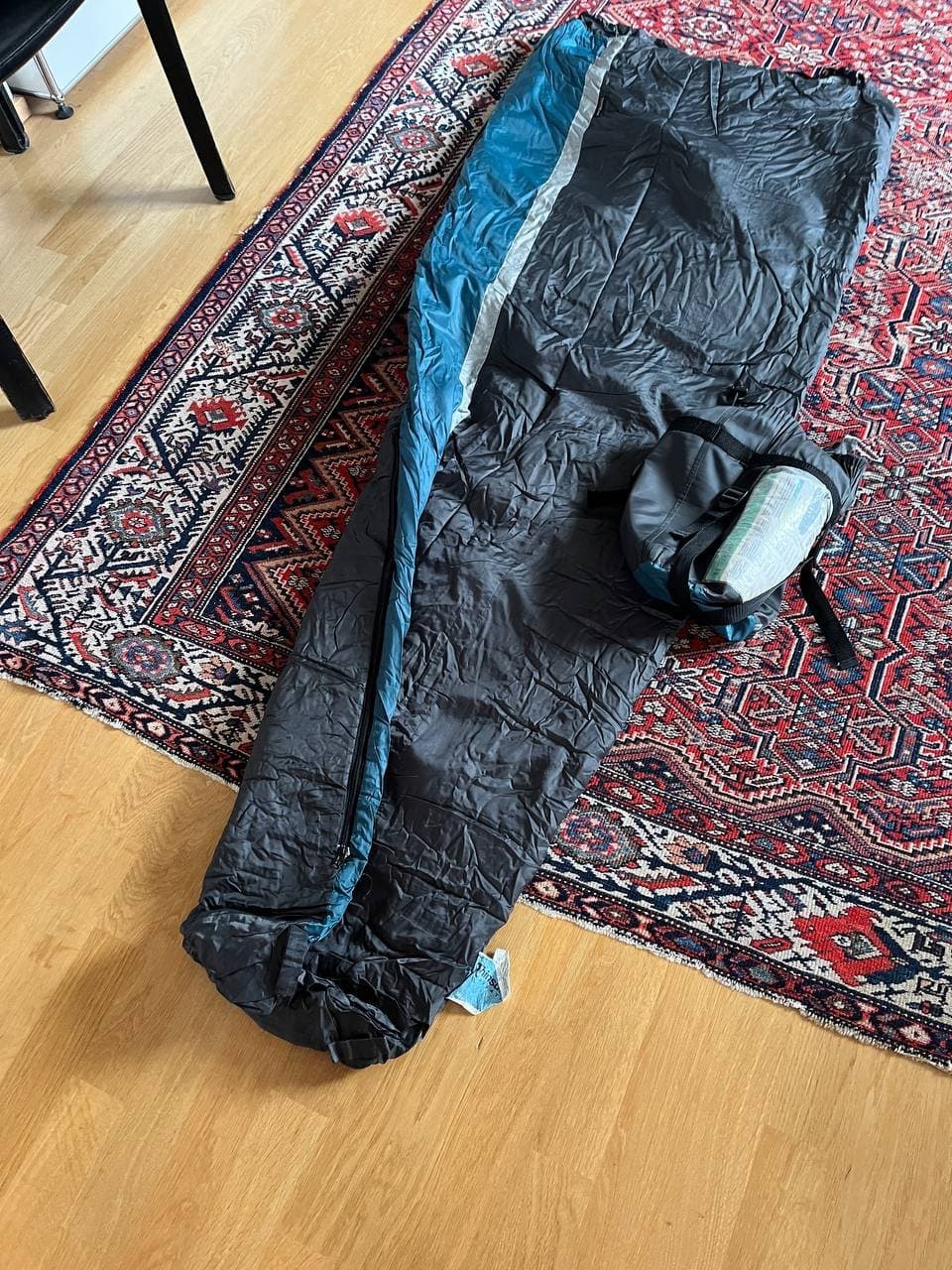 Schlafsack mit Zelt