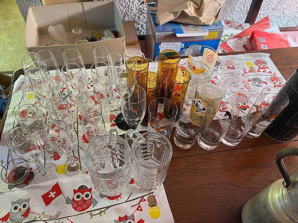 Divers verres