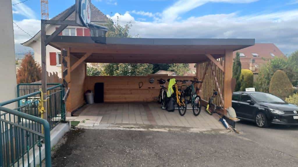 Couvert pour vélo