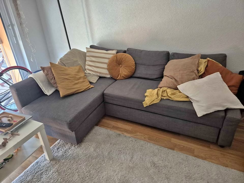Gratis abzugeben,
Ikea Friheten Sofa mit Bettkasten