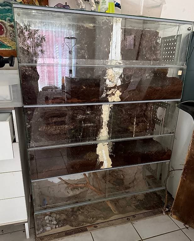 3 Stockiges Terrarium