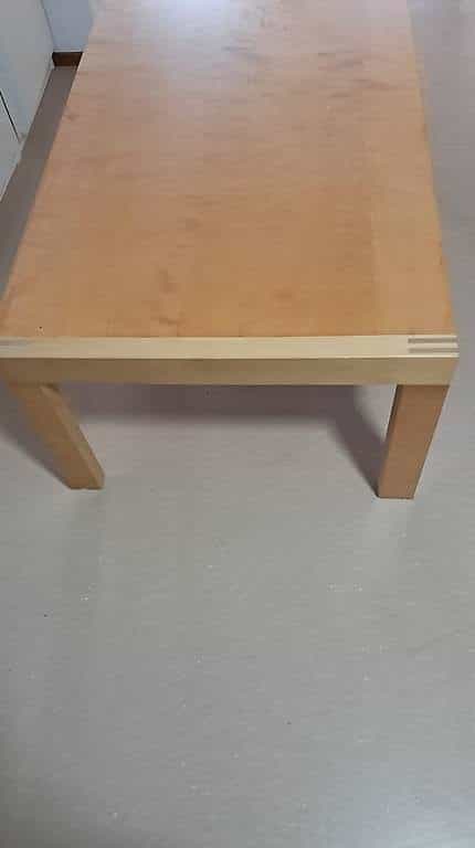 Salontisch Massivholz Birke