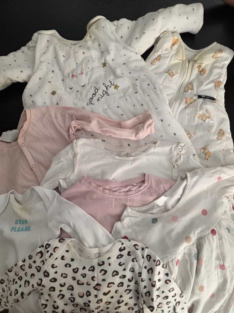 Baby Schlafsäcke und Kleidung Gr. 56
