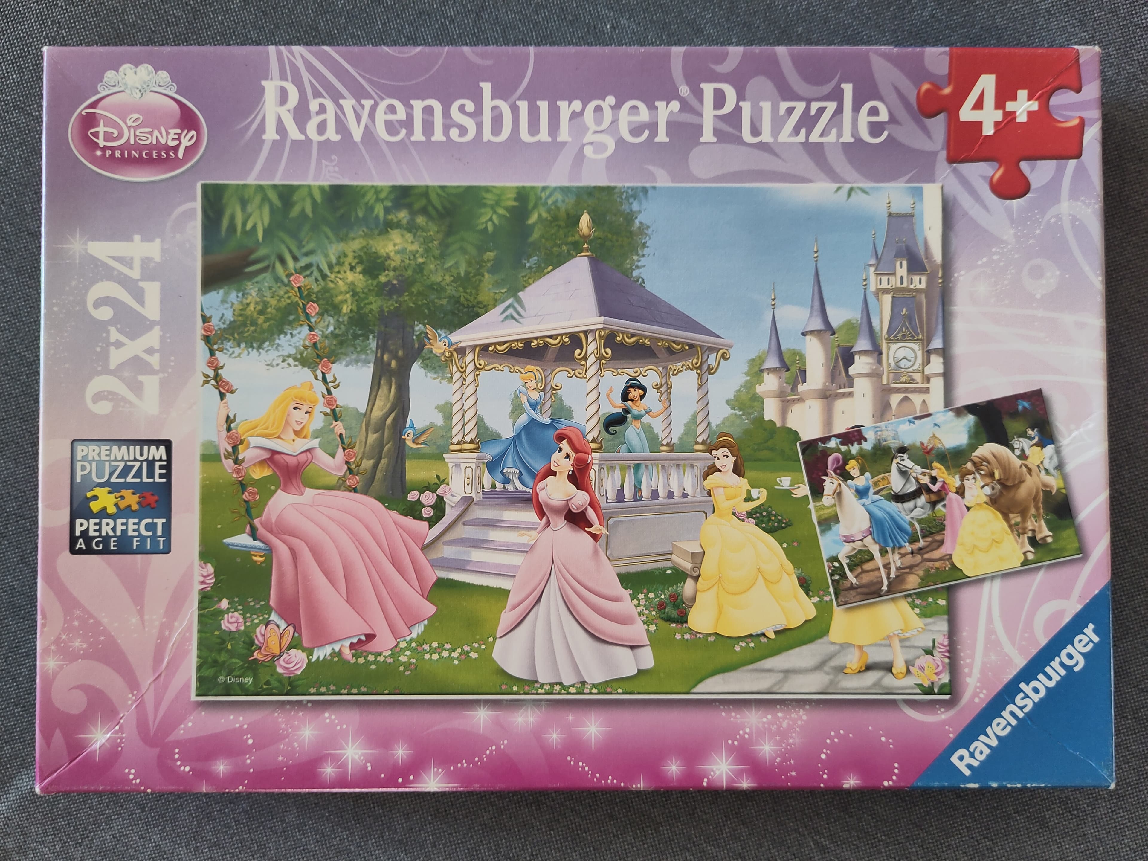 Disney-Prinzessinnen-Puzzle (2x24-teilig)