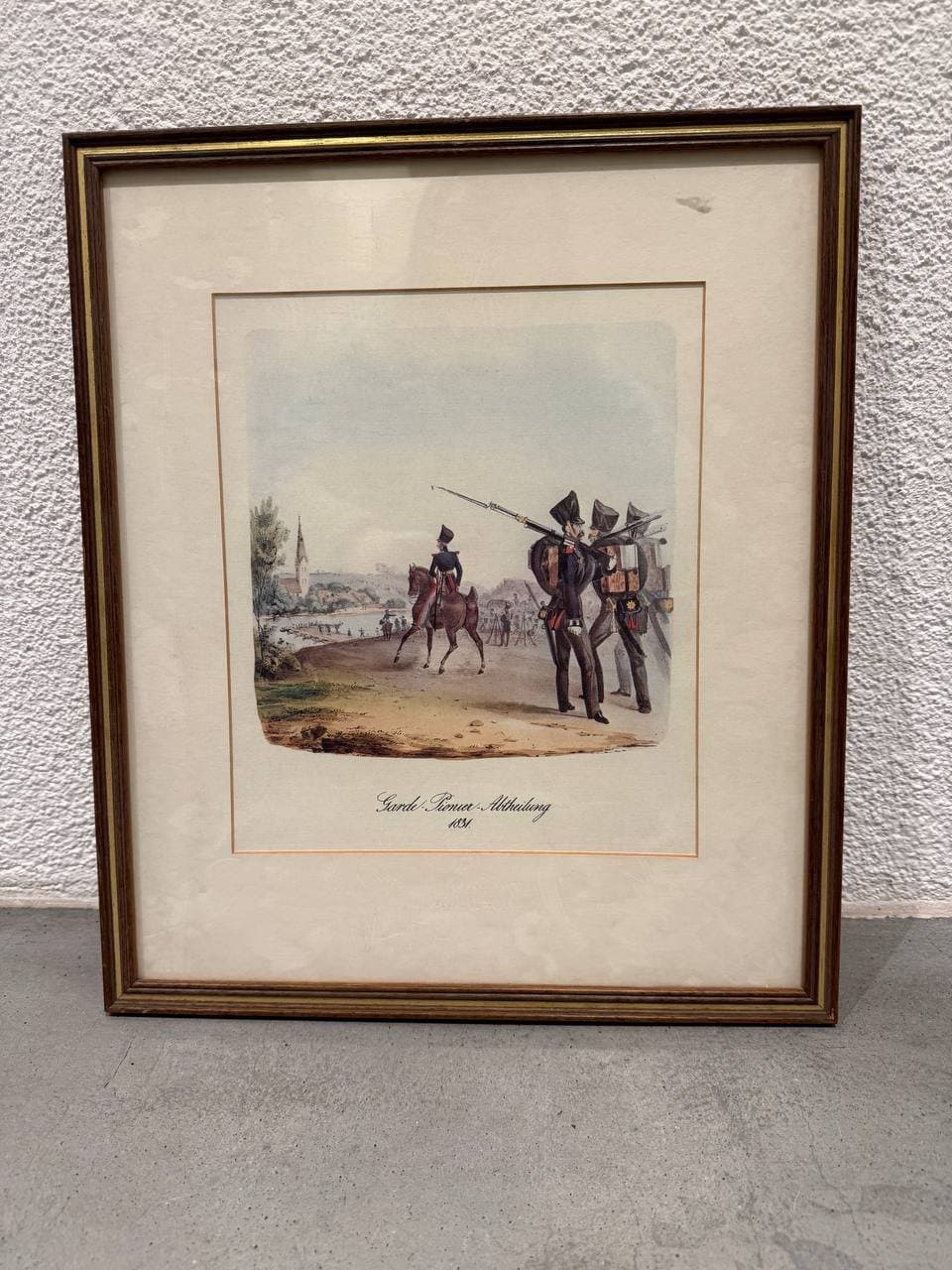 Gerahmtes Kunstwerk 35x40