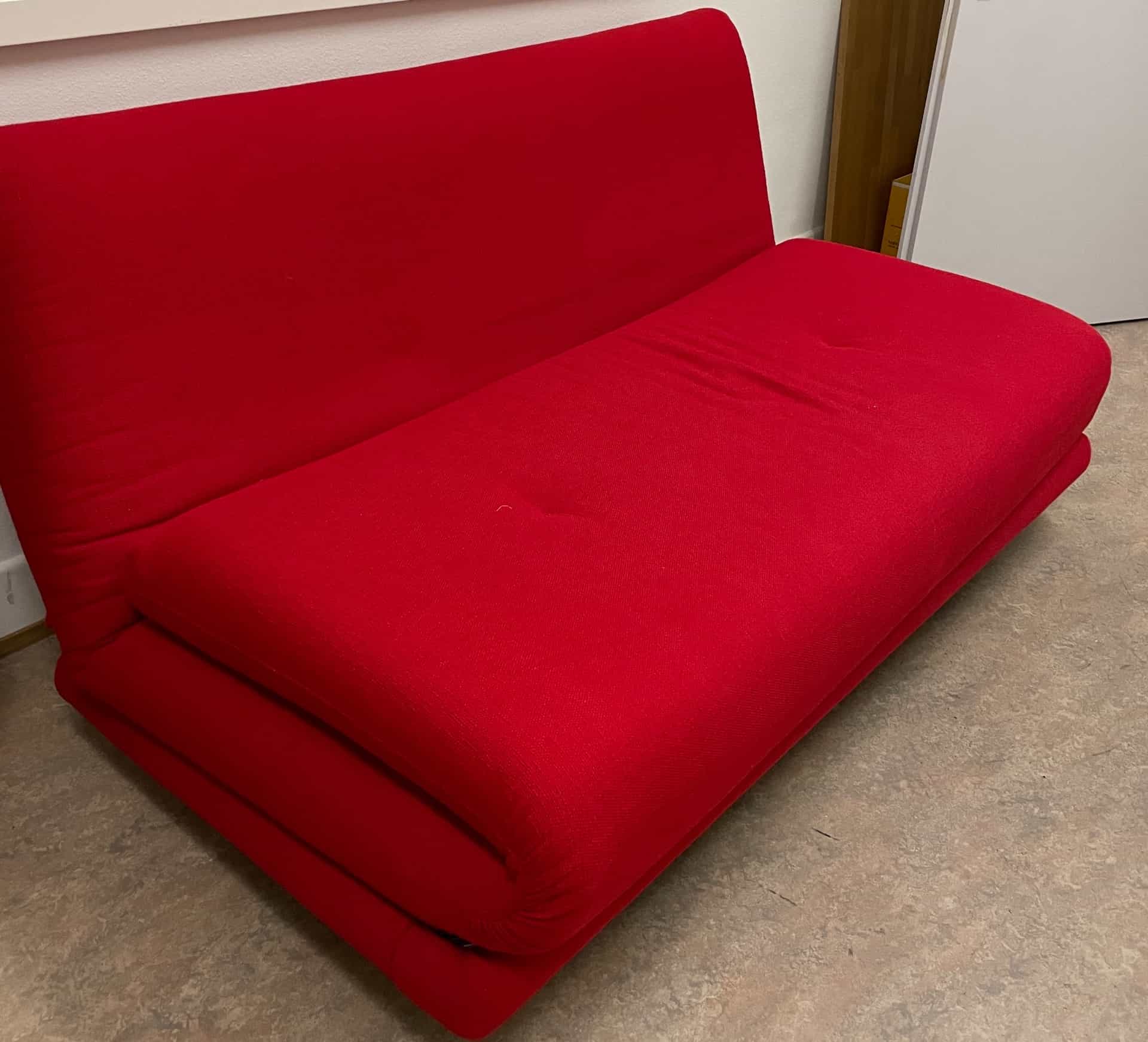 Schlafsofa, rot
