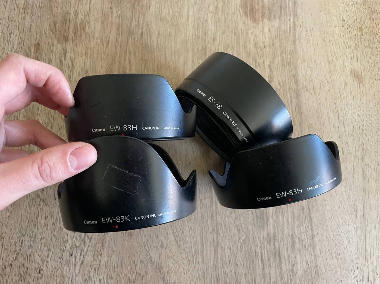 Canon Objektiv Gegenlicht-Blenden