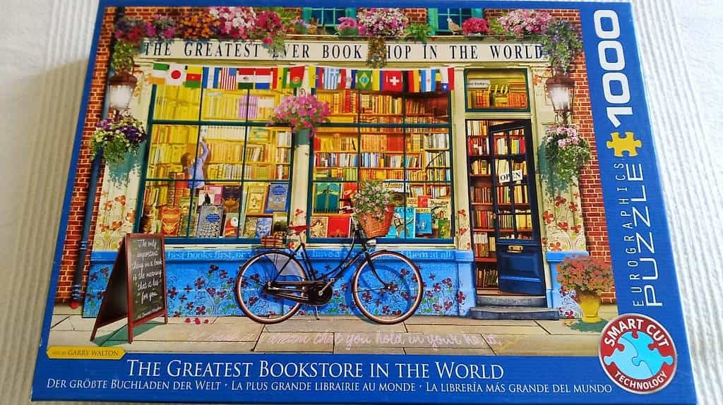 Puzzle "Der grösste Buchladen der Welt" (1 Teil fehlt!)