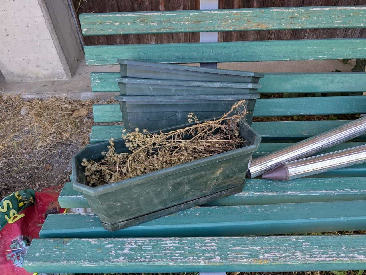 4 Blumenkistli mit Wasserreservoir
