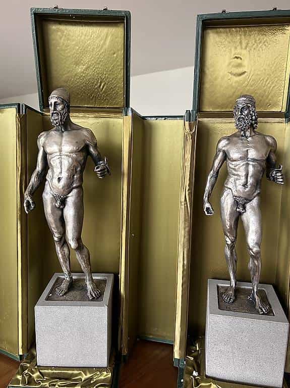 Regalo 2 piccole statue