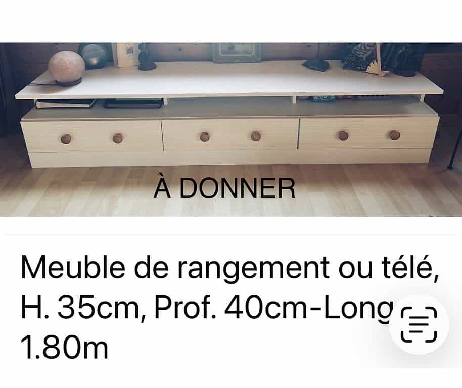 Meuble télé ou rangement