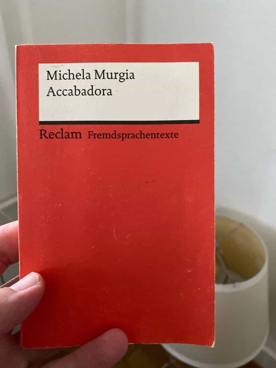 Italienisches Buch - Michela Murgia Accabadora