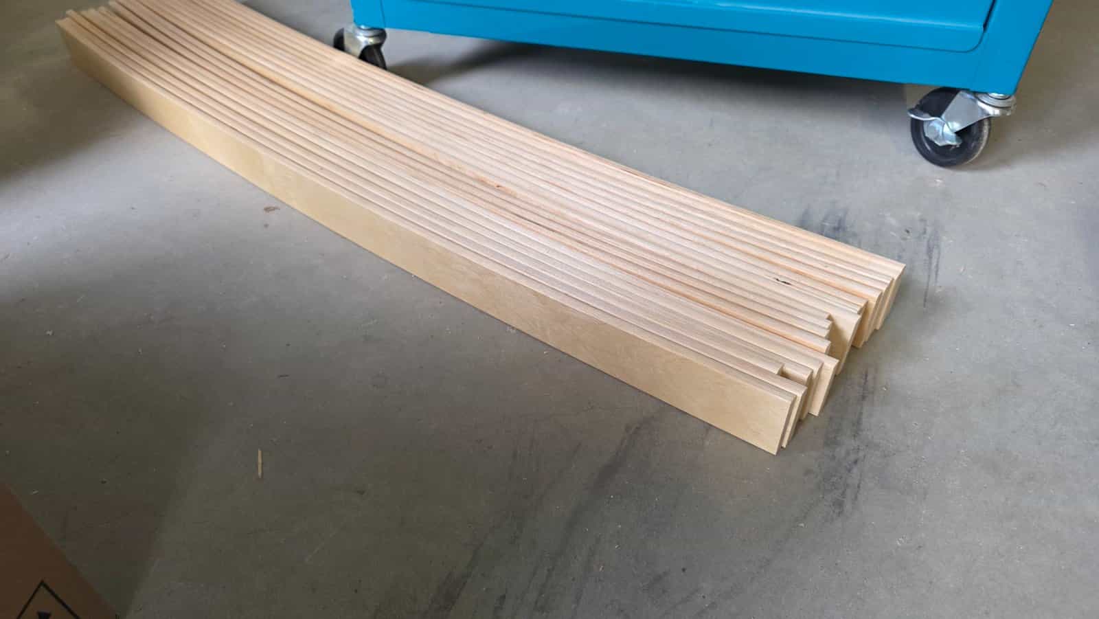 18 hochwertige Holzlatten für Lattenrost