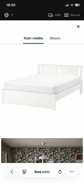 Bed + mattress