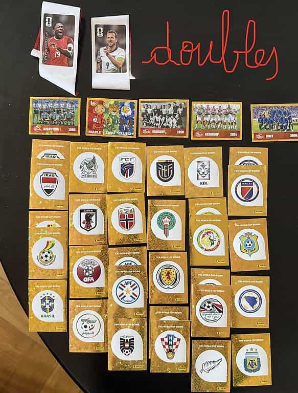 Échange cartes Panini Fifa World Cup 2026