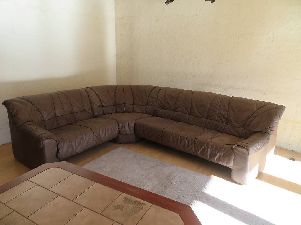 Rundecke (echt Leder)