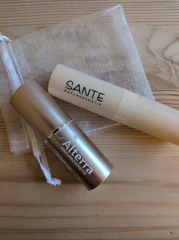 2 x Lippenstifte Naturkosmetik